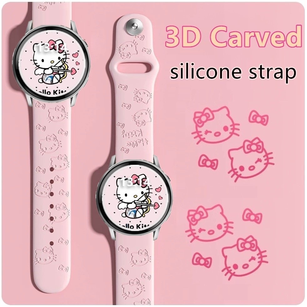 Carved Strap For สาย Garmin Venu 3 /Venu 3S สาย Garmin Venu 4 Strap venu sq 2 Silicone garmin 245/64