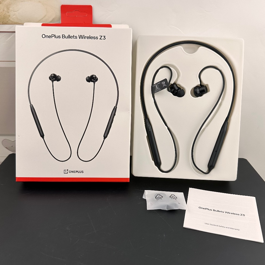 Original Oneplus Bullets ไร้สาย Z3 หูฟังไร้สาย AI Noise Cancelling กีฬาไร้สาย Heahphone 36 ชั่วโมงอา