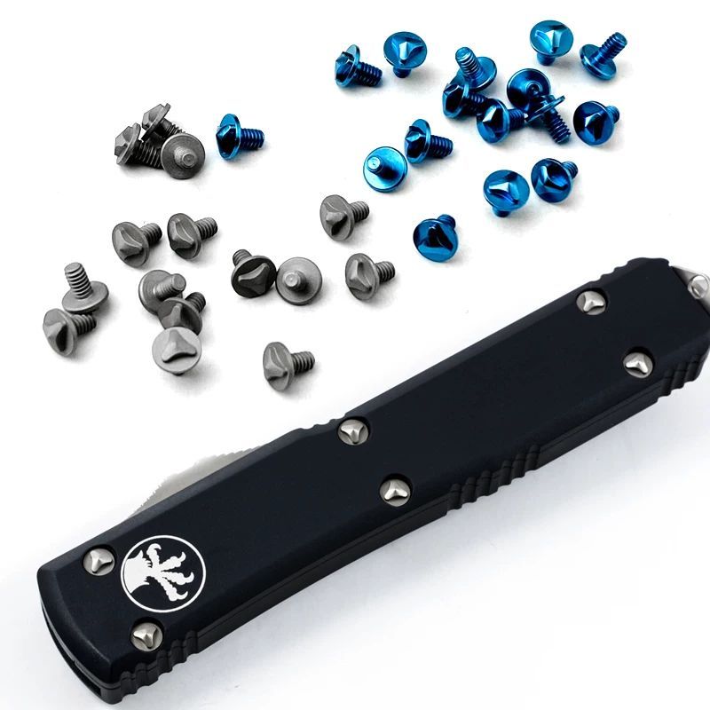 สกรู Microtech สกรู Microtech UltraTech UT โลหะผสมไทเทเนียม Scarab