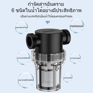 ท่อพลาสติกกรองน้ําเข้ากรองน้ําประปากรองหน้าจอขนาดเล็กก่อนเครื่องกรองน้ํา