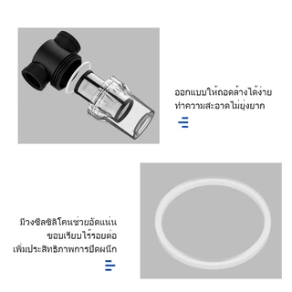 ท่อพลาสติกกรองน้ําเข้ากรองน้ําประปากรองหน้าจอขนาดเล็กก่อนเครื่องกรองน้ํา