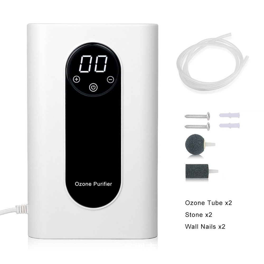 Ozone Generator For Water And Air And Oil - 1000 Mg. / Hrs. Ozone Sterilizer Timer + Negative Ion Fi