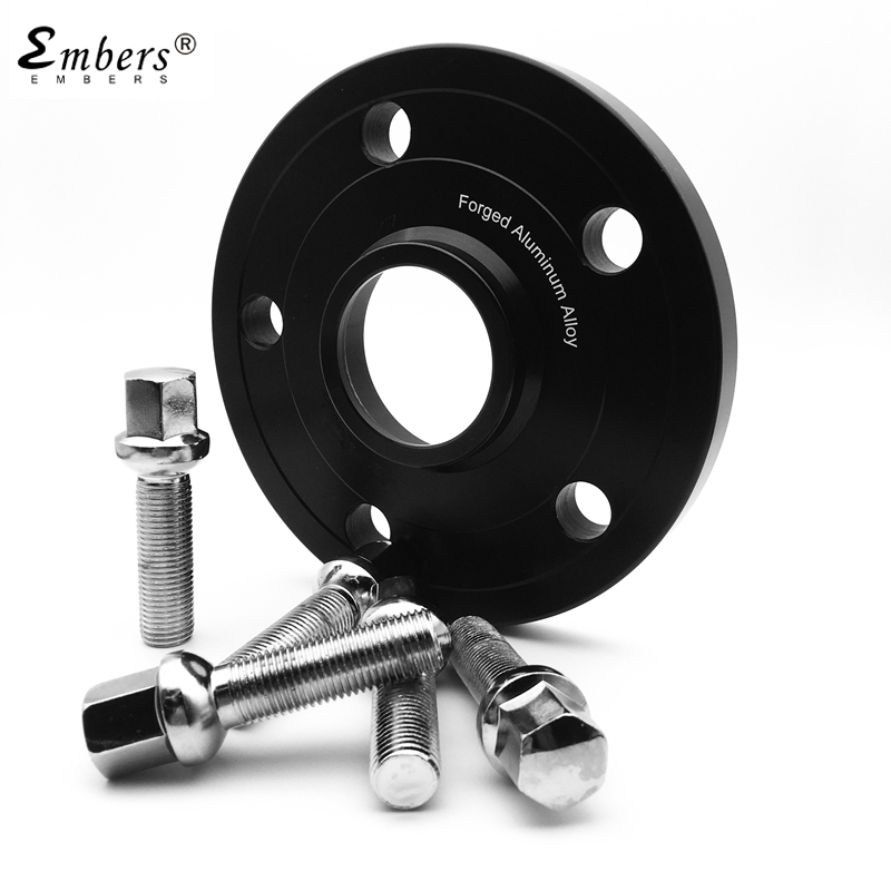 Embers 1 ชิ้นปลอมอลูมิเนียม Rims spacer 5x100 ล้ออะแดปเตอร์ 5x3.94 CB 57.1 มม.สําหรับ Chrysler PT Cr