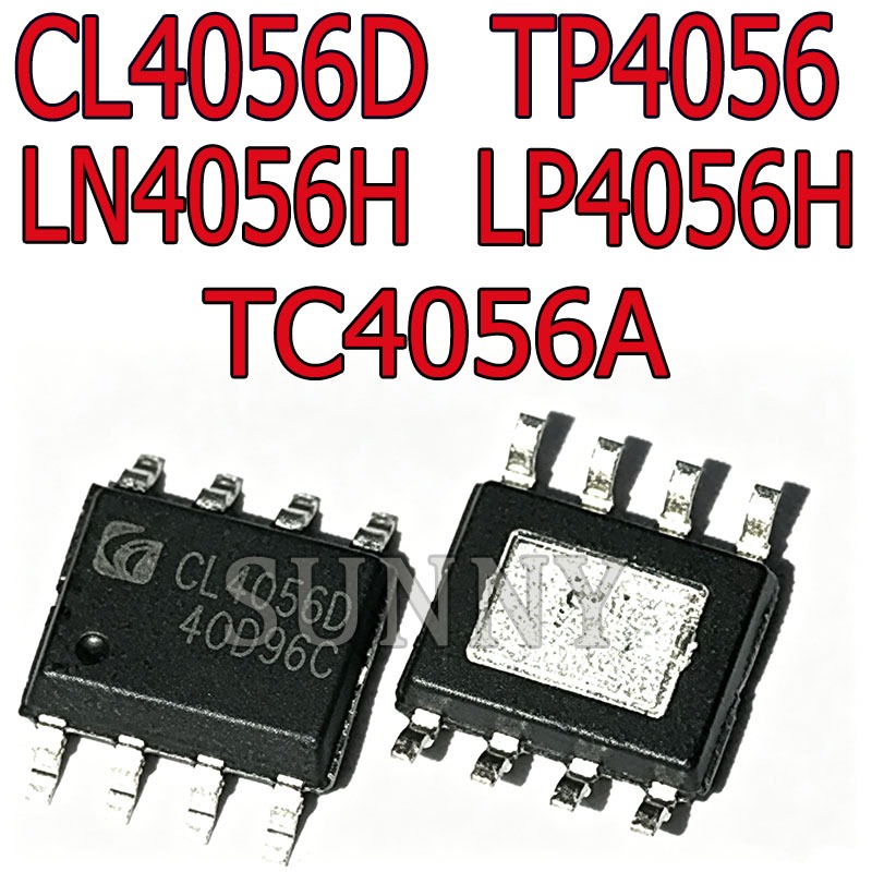 5 ~ 10PCS ยี่ห้อใหม่ CL4056D TC4056A LN4056H LP4056H TP4056 SOP-8 ชิปการจัดการพลังงาน
