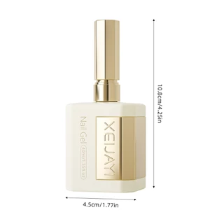 XElJAYI 40ml-Rose Powder Gel Nail Polish, การเรนเดอร์สีติดทนนาน, เหมาะสําหรับทําเล็บมือที่บ้านและของใช้ประจําวัน