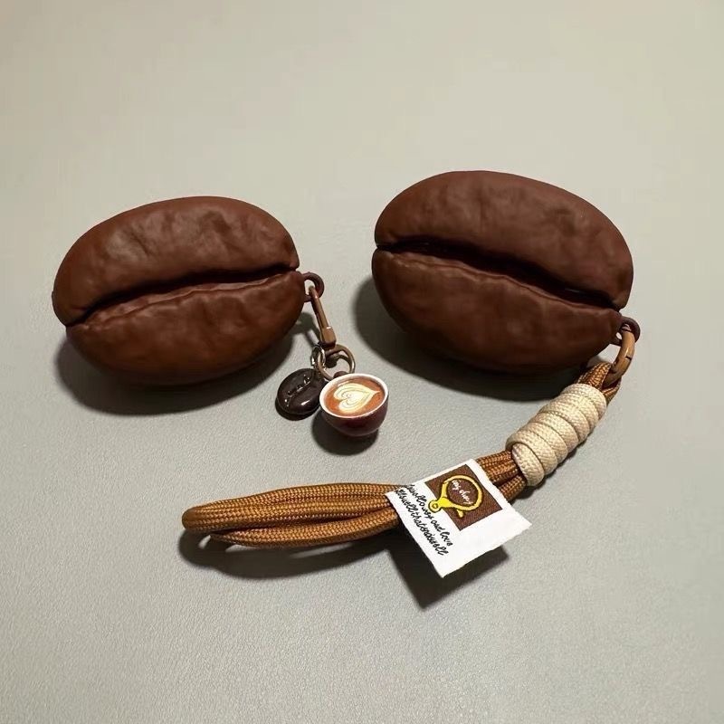 เมล็ดกาแฟเหมาะสําหรับ Huawei Freebuds clip2 Collectors Edition เคสป้องกันชุดหูฟังบลูทูธเคส freebuds 