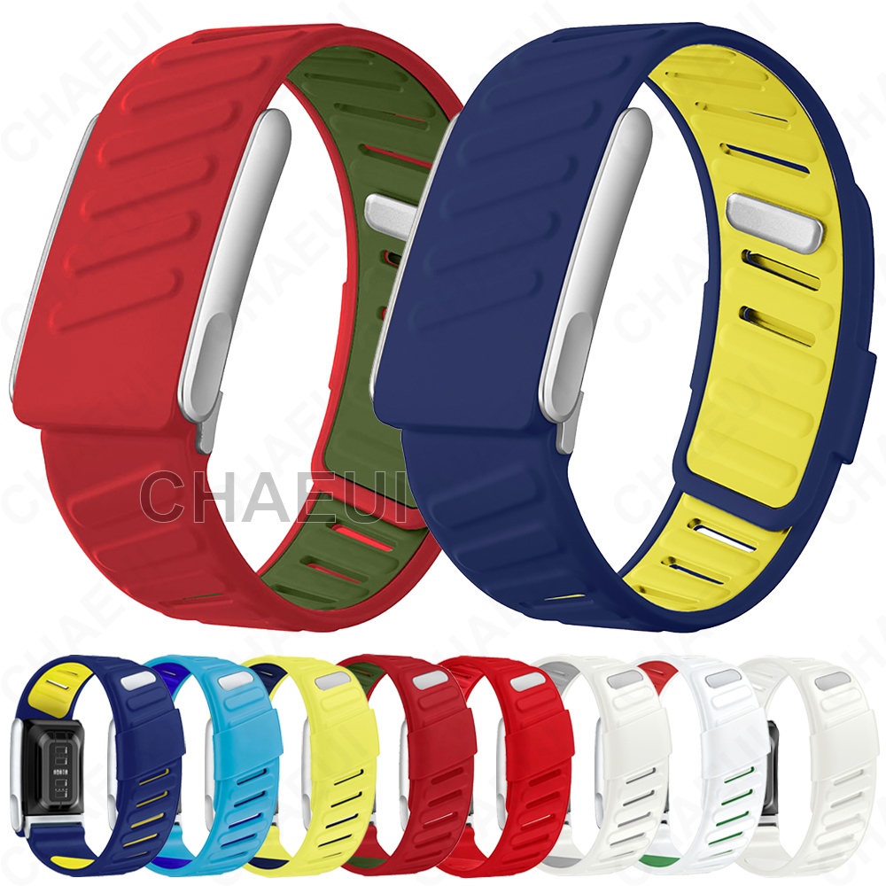 สายรัดซิลิโคน Sport Loop อุปกรณ์เสริมสร้อยข้อมือสําหรับ WHOOP 5.0 ONE PEAK LIFE MG
