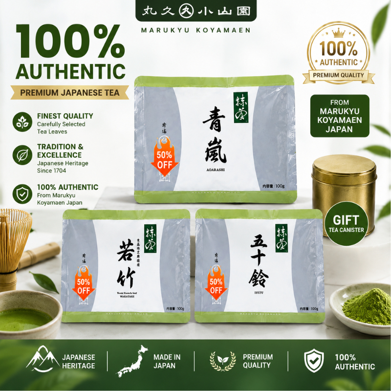 [100% Authentic] Marukyu Koyamaen Matcha 100g | Antioxidant and Energy Boosting | Authentic Uji, Japan 100g