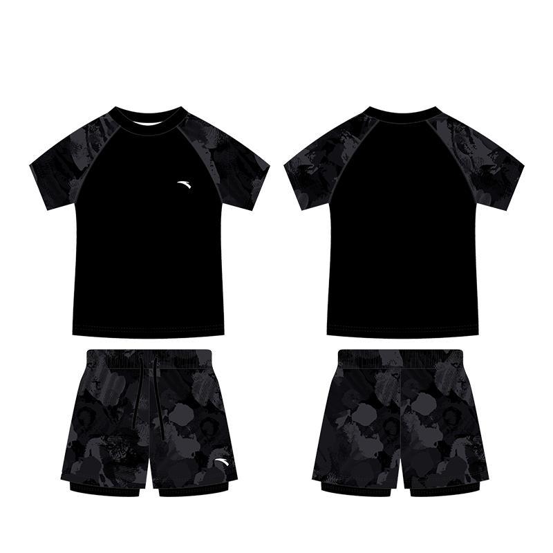 ANTA เด็กกีฬาเด็กใหญ่ 7-14 ปีเด็กชุดว่ายน้ํา One Piece Professional Sporty สบาย Breathable 382633241