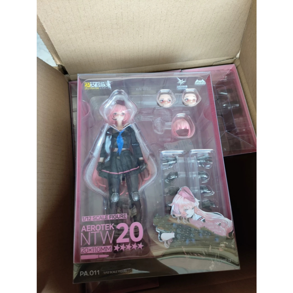HASUKI The Cat Jumps Girls Frontline NTW20 1/12 Scale Action Figure
