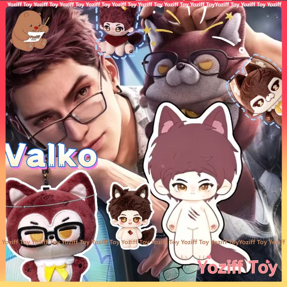 Anime Love and Deepspace Valko ตุ๊กตาตุ๊กตา, ตุ๊กตาของเล่นคอสเพลย์ 10 ซม.พวงกุญแจจี้อุปกรณ์เสริมเครื่องประดับของขวัญฮาโลวีน