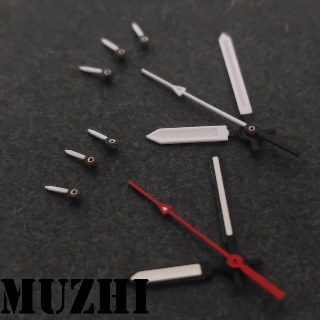 6Pins VK63 นาฬิกามือสีเขียว Luminous นาฬิกาเข็ม Fit VK63A VK64 Quartz Movement Speedmaster Series นา