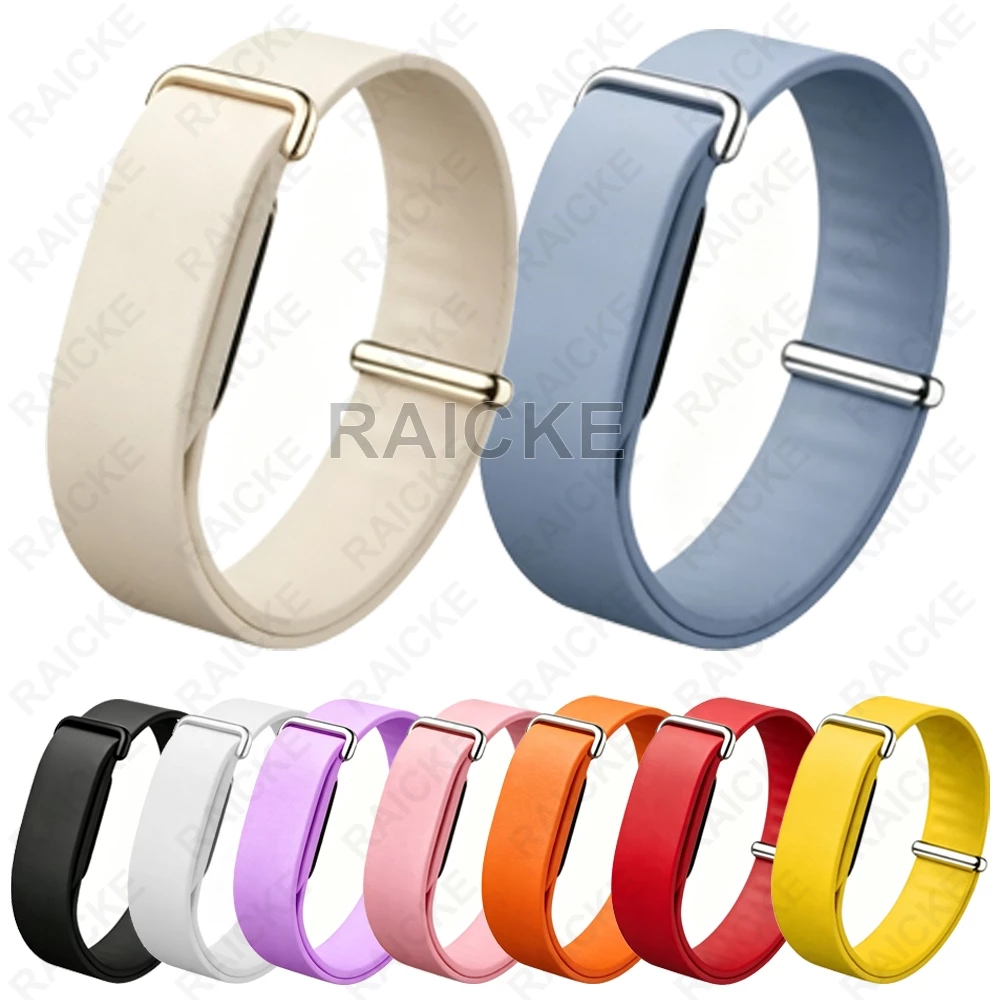 สายรัดซิลิโคนกันน้ําเปลี่ยน Sport Loop Band สําหรับ Google Fitbit Air