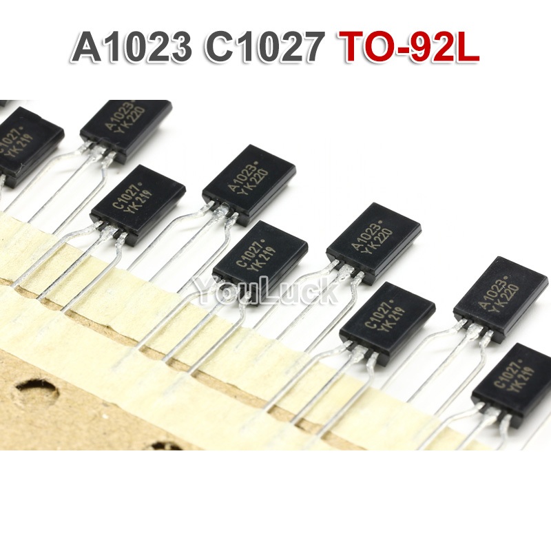 20 ชิ้น/ล็อต A1023 C1027 KTA1023-Y KTC1027-Y TO-92L 2SA1023 2SC1027 ทรานซิสเตอร์ใหม่