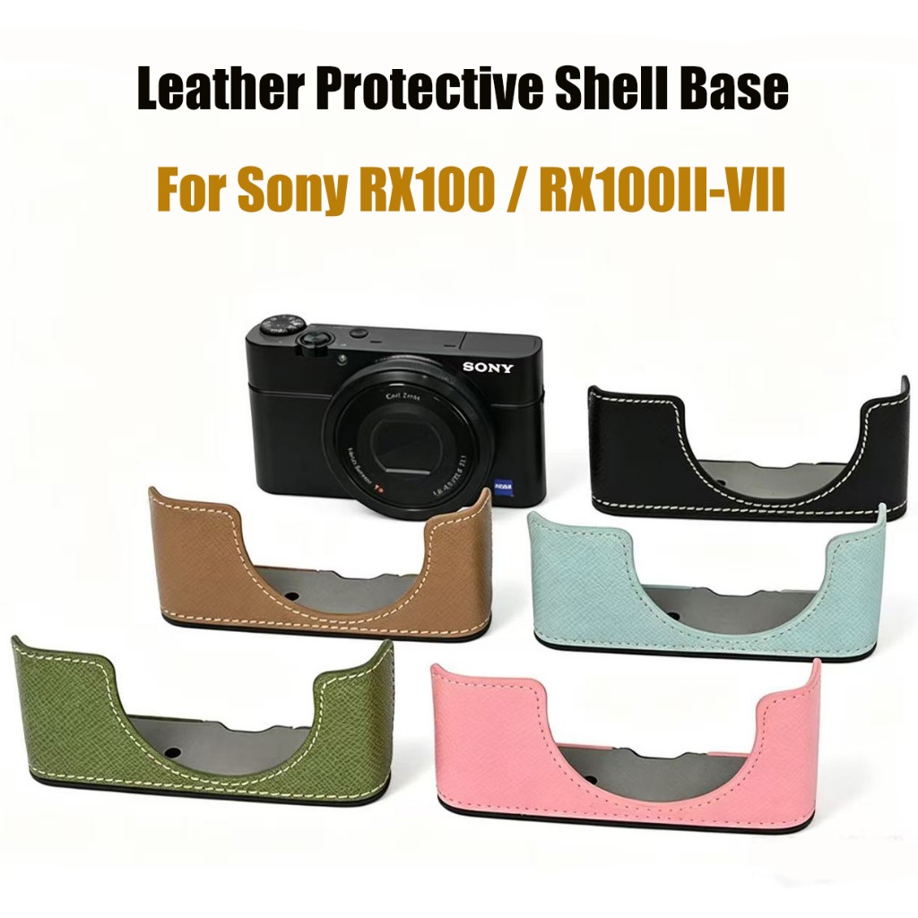 Sony DSC-RX100 กล้องหนังป้องกันกรณีฐานสําหรับ RX100 M2-M7 RX100 VII Mark 7