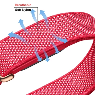 สายรัดไนลอนแบบนุ่มสายรัดระบายอากาศสําหรับ Google Fitbit Air
