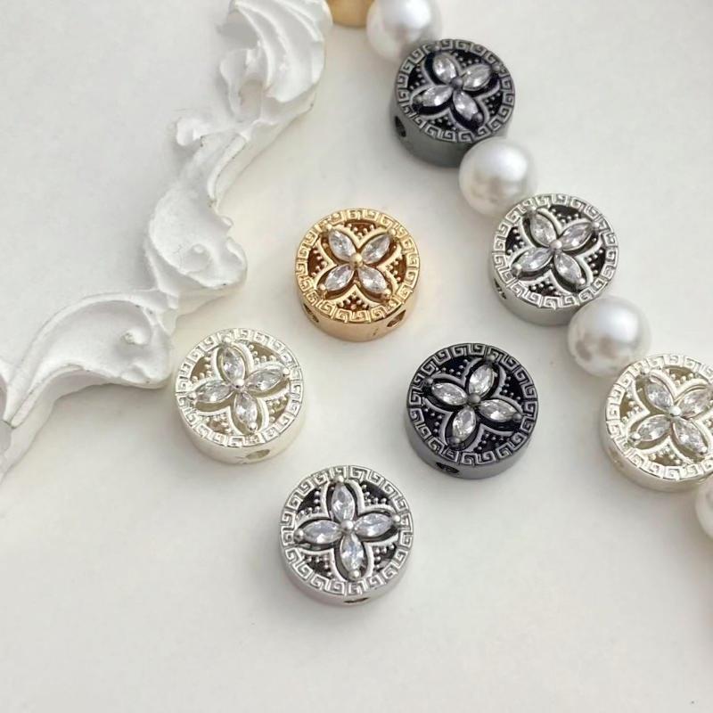 ADJ3317 [สินค้าเดี่ยวรับ 1 ฟรีสําหรับการสั่งซื้อมากกว่า 5 ชิ้น] 14K Gold สี Retention Zircon ใส่ Han