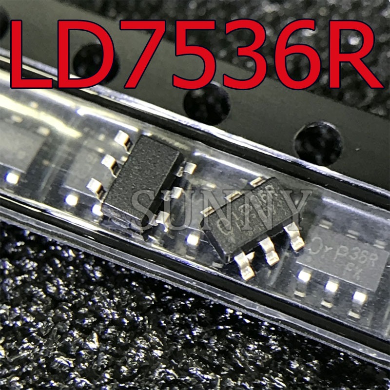5 ~ 10PCS ยี่ห้อใหม่ LD7536 LD7536RGL LCD Power Chip Screen พิมพ์ 36 36S 36R 6 Pins