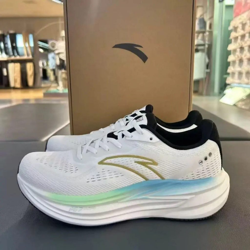 Anta Champion รองเท้าวิ่ง 4th Generation 丨 PG7 ULTRA Cushioning Jogging รองเท้าผู้ชายรองเท้ากีฬาที่ท