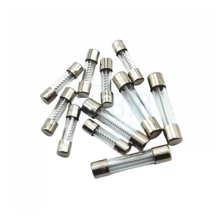 10PCS 5X20 6X30 มม.แก้วเกลียวฟิวส์หลอดเป็นมิตรกับสิ่งแวดล้อมหยาบไขลานลวดช้า FUSE 250V T250MA T315MA 