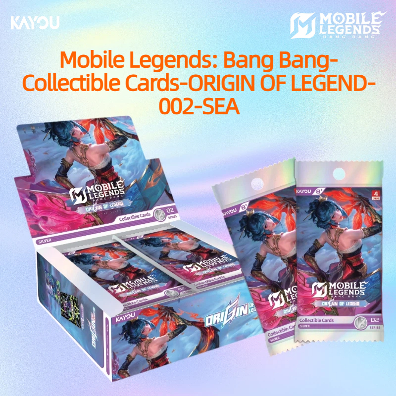 [English Version]KAYOU Mobile Legends: Bang Bang-การ์ดสะสม-ต้นกำเนิดแห่งตำนาน-002-SEA MLBB Collectible Cards-ORIGIN OF LEGEND-002-SEA