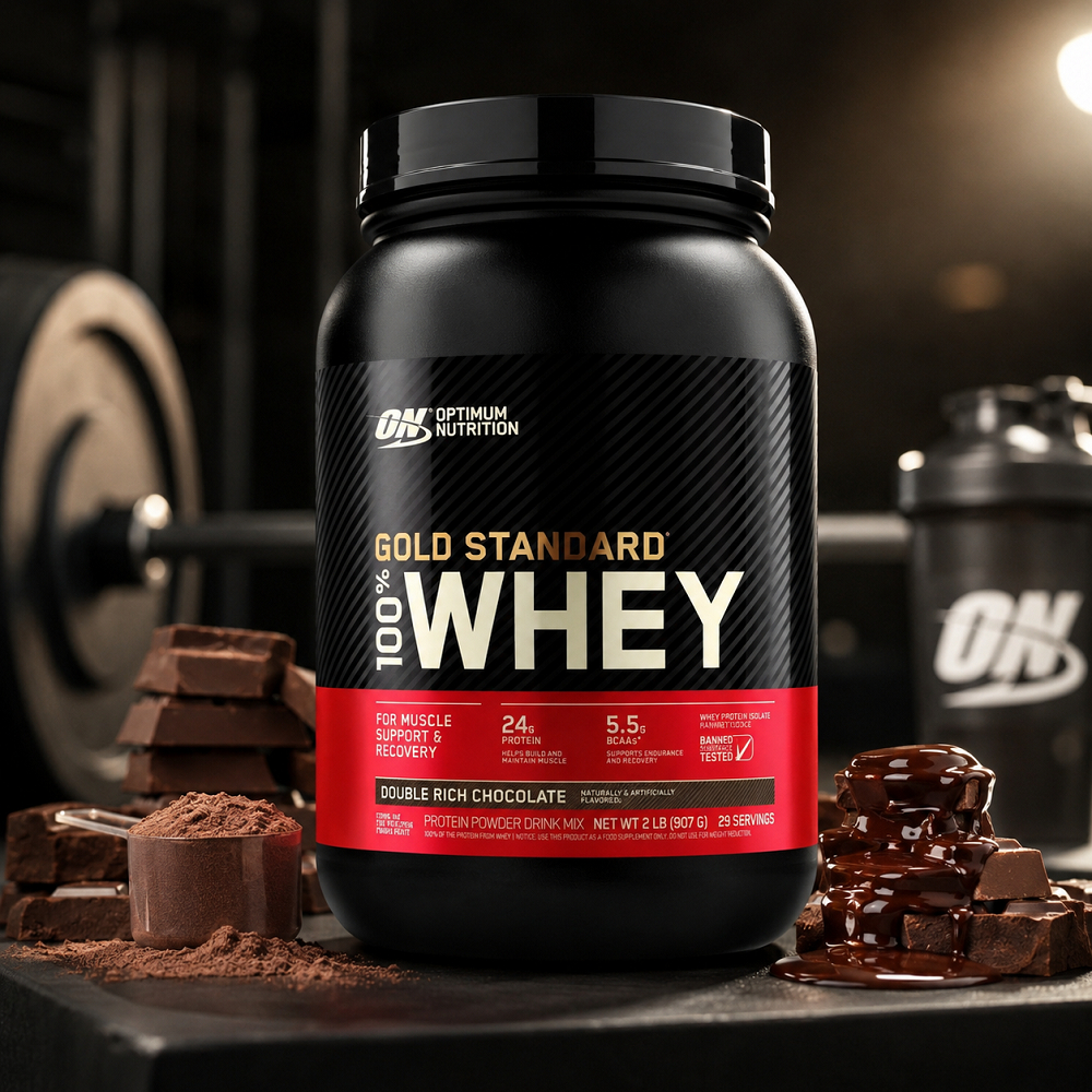 Optimum Nutrition Whey 2/5Lbs Micronized Creatine Muscle Gain ฟิตเนสยิมอาหารเสริมกีฬา