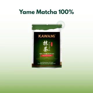 KAWAMI ISE Matcha ผงมัทฉะญี่ปุ่น 100% 100g | ผงชาเขียวเกรดพิธีการ | มัทฉะญี่ปุ่นสําหรับลาเต้ ขนมหวานและเบเกอรี่