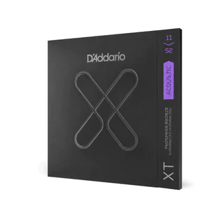 🎸D'Addario XS / XT Phosphor Bronze สายกีตาร์โปร่งเคลือบกันสนิม ของแท้ USA XSAPB1047 XSAPB1152 XSAPB1253 XTPB1152 อายุการใช้งานยาวนาน