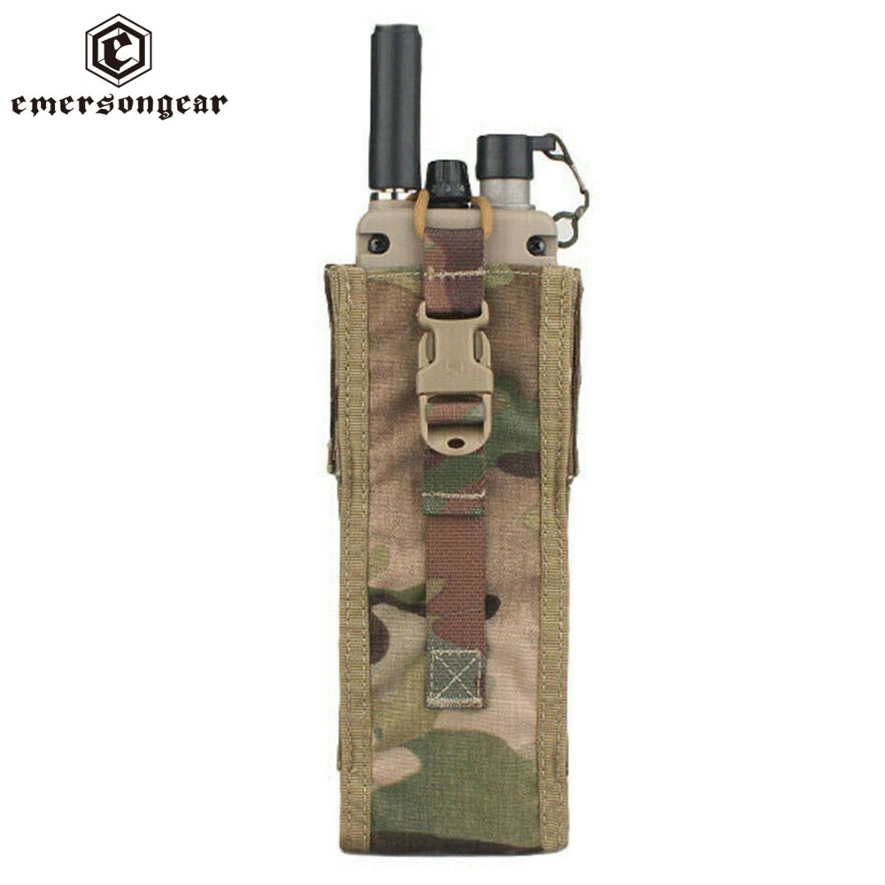 EmersonGear Tactical MOLLE Radio Bag PRC-148/152 Universal Walkie Talkie Bag