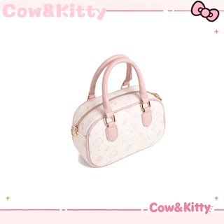 กระเป๋าถือสีชมพู Cow&Kitty กระเป๋าถือสีชมพู สไตล์เกาหลี สำหรับสตรี