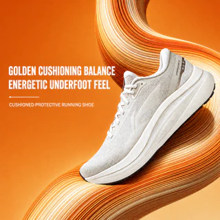 LI-NING YUEYING 6 ARHW017 Men Running Shoes ของแท้อย่างเป็นทางการ, Light Breathable Upper, Anti-Twist Arch Support, Anti-Slip Wearproof Sole for Daily Jogging Training