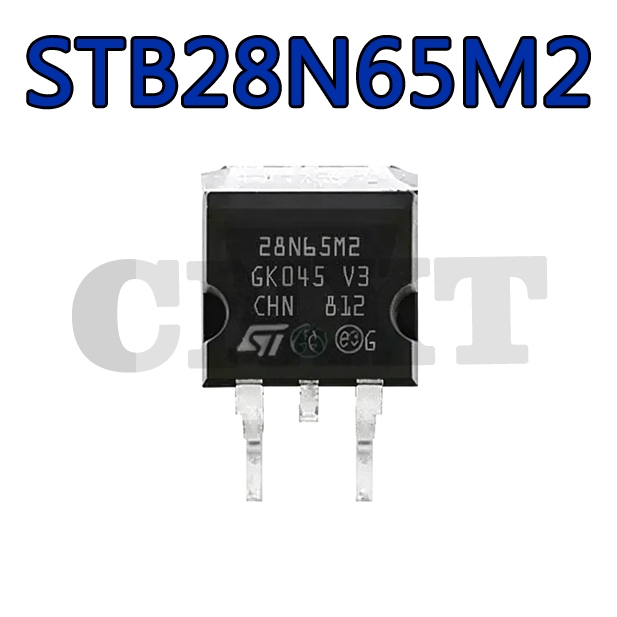 28N65M2 STB28N65M2 TO-263 650V 20A N Channel แรงดันไฟฟ้าสูง MOSFET