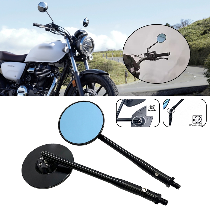 สําหรับ Honda GB350 GB350S/C CB350 CB350R รถจักรยานยนต์ด้านหลังดูกระจก Conversion CNC กระจกมองหลัง
