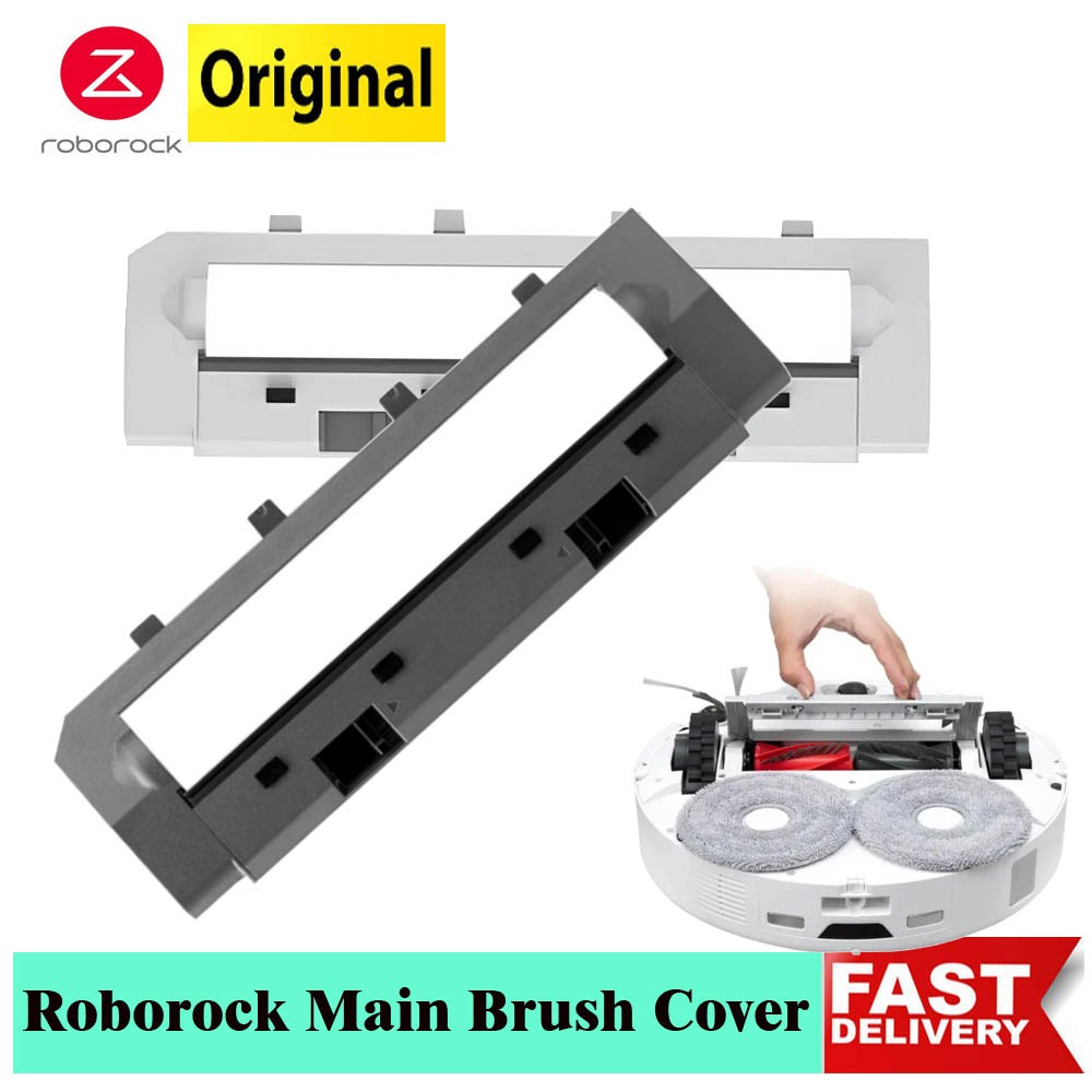Original หลักแปรงอุปกรณ์เสริมสําหรับ Roborock Qrevo Curv /Qrevo Edge S5A/ Saros 10/10R/Qrevo C/5AE ห