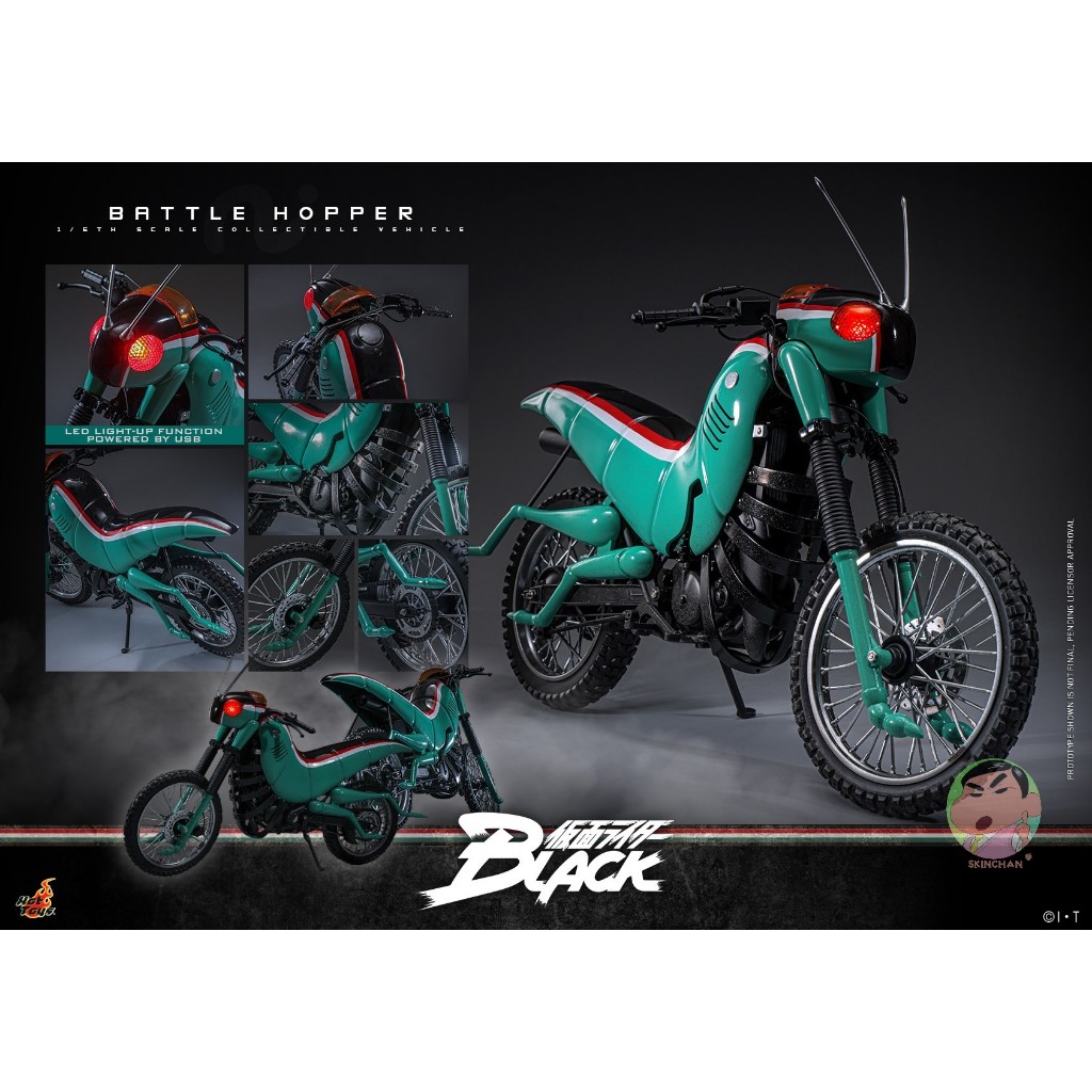 Hot Toys TMS161 Kamen Rider Black Battle Hopper 1/6th scale Collectible Vehicle