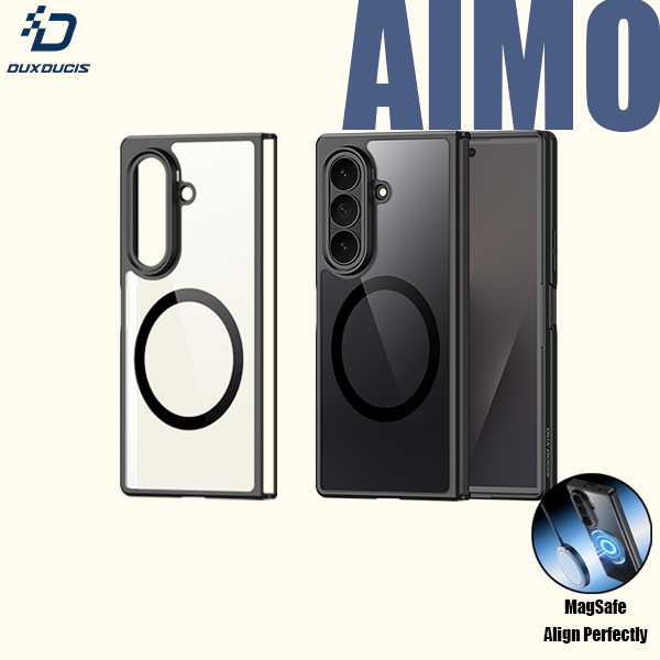 DUX DUCIS AIMO Series หนัง PU เคสโทรศัพท์แบบพับได้สําหรับ Samsung Z Fold8/7 Fold8/7 ultra Cover Casing