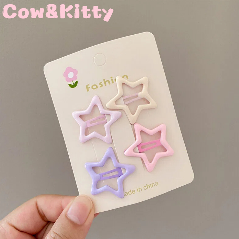 Cow&Kitty กิ๊บติดผมดาวสีชมพูน่ารัก