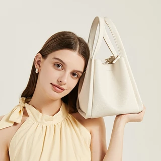BOSTANTEN Plump Bag กระเป๋าถือ ความจุขนาดใหญ่ แฟชั่นสไตล์เกาหลี สําหรับผู้หญิง ของขวัญผู้หญิง
