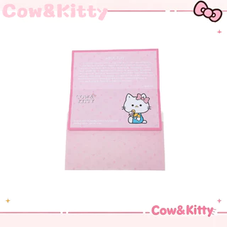 การ์ดข้อความพิเศษ แบรนด์ Cow&Kitty ลายน่ารัก สำหรับของขวัญทุกโอกาส