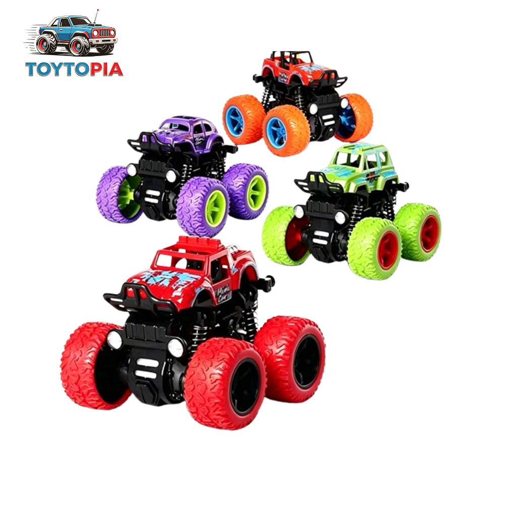 TOYTOPIA Monster Zap Off Road Car Toy Bigfoot Inertia Car Toy