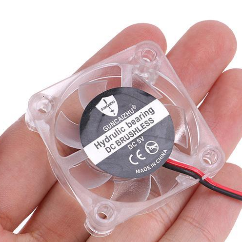 BRTH 4010 5v 12v 24v พัดลมระบายความร้อน LED Iight Emitting แบริ่งไฮดรอลิก 2pin brt