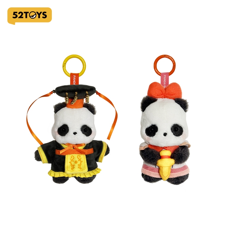 52TOYS Panda Roll Plush Pendant –Qin Shi Huang/Terracotta Warrior