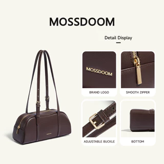MOSSDOOM The Muse Siella Bag กระเป๋าสะพายไหล่ทรงยาว เรียบหรู มินิมอล แมตช์ได้ทุกลุค