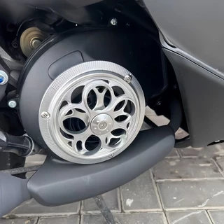 CNC หมุนได้ฝาครอบพัดลมแผ่นเหมาะสําหรับ VESPA Sprint/Primavera/S125/GTS300 และ Lambretta v200 4 สีติดตั้งง่ายทนทาน
