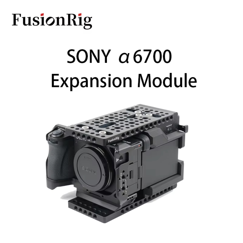 FusionRig สําหรับ Sony A6700 กล้อง Cage Expansion Module cineback