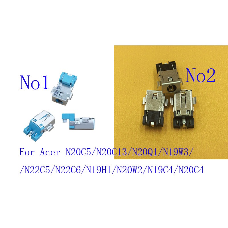 2-10 ชิ้นปลั๊ก DC Power สําหรับ Acer N20C4 N20C5 N20C13 N19H1 N22C5 N22C6 N20Q1 N19W3 N20W2 N19C4 ชา
