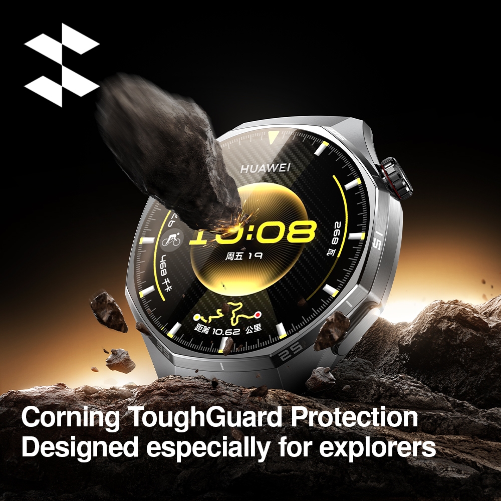 SmartDevil Corning Watch กระจกนิรภัยสําหรับนาฬิกา Huawei GT6/GT6 Pro/GT5/GT5 Pro Full-Screen Coverag