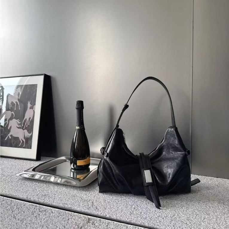 Crescent Tote Bag สําหรับผู้หญิงมีซิปน้ําหนักเบากระเป๋าสะพายกระเป๋าถือกระเป๋าสะพายข้างขนาดเล็ก Cresc