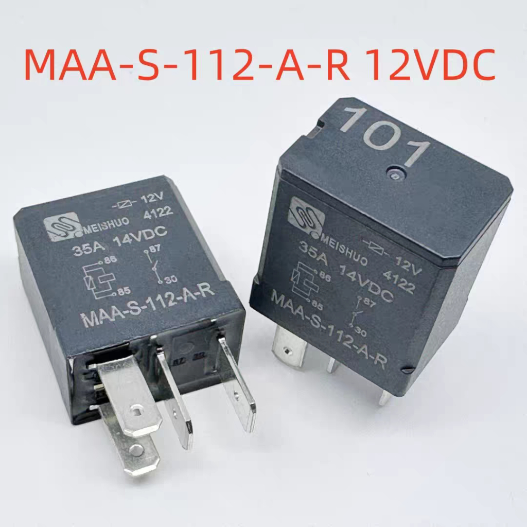 รีเลย์รถยนต์แบบปิดผนึก 4 พิน 35A MAA-S-112-AR 12VDC V6A-35A
