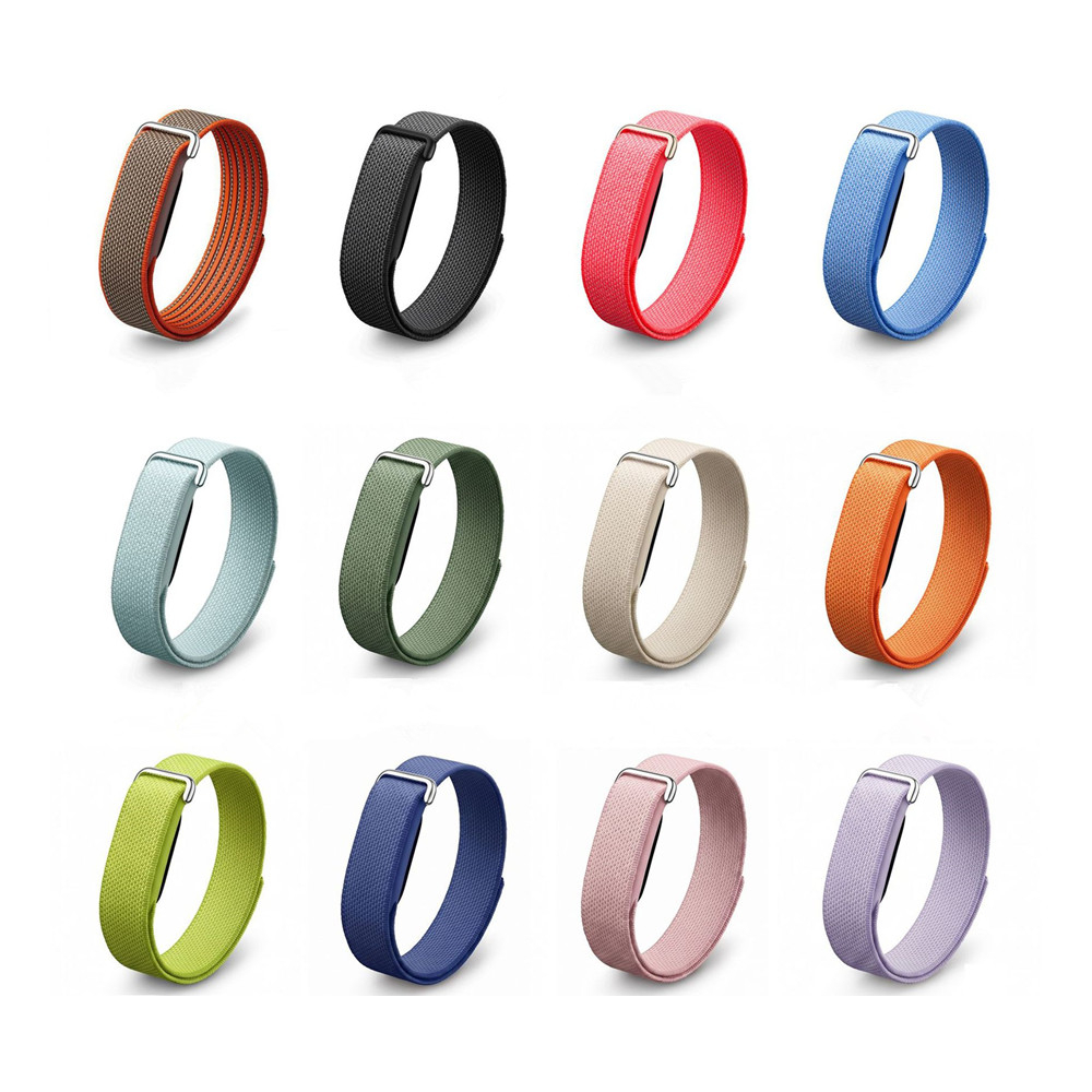 สายนาฬิกาสําหรับ Google Fitbit Air Nylon Loop Strap เปลี่ยนอุปกรณ์เสริมสายรัดข้อมืออัจฉริยะ